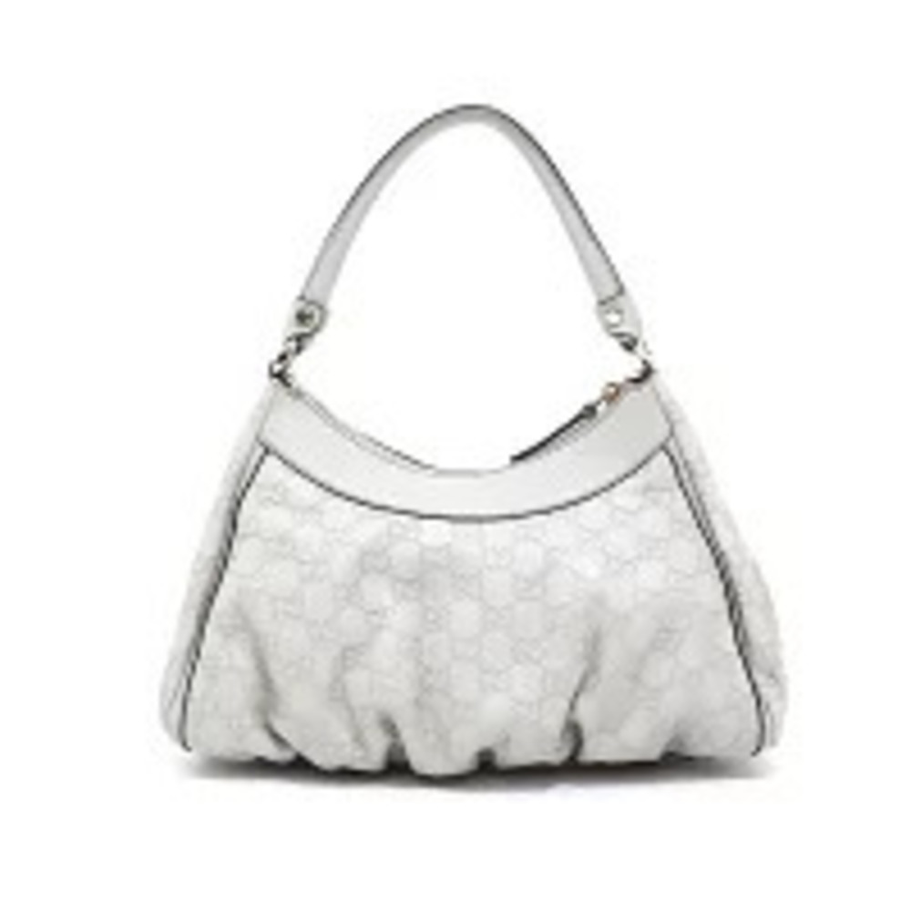 Gucci Handbag Beige Abbey Leather
